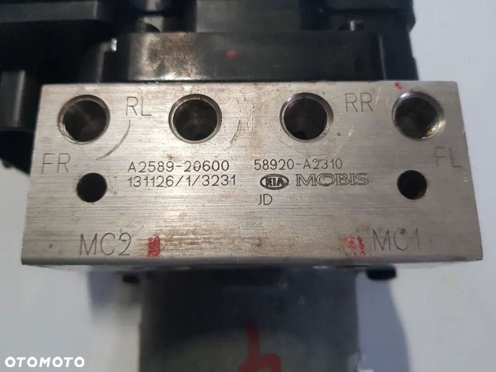 Pompa hamulcowa sterownik abs Kia ceed CRDI a2589-20600 58920-a2310 - 6