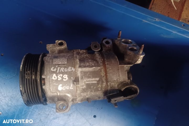 Compresor AC 9675655880 9675659880 447154722 Citroen DS3 1 [2010 - 20 - 11