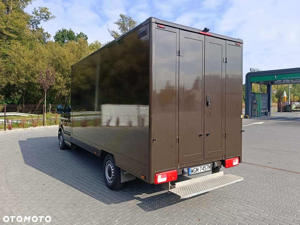 Volkswagen Crafter Kontener Pocztowy Niskopodłogowy Sklep Foodtruck Koniowoz Poczta Euro 6 179 tys Przebiegu - 8