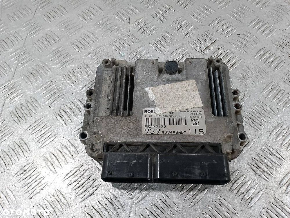 KOMPUTER, STEROWNIK ALFA ROMEO 159 55207177 0281012888 1.9 JTD - 1