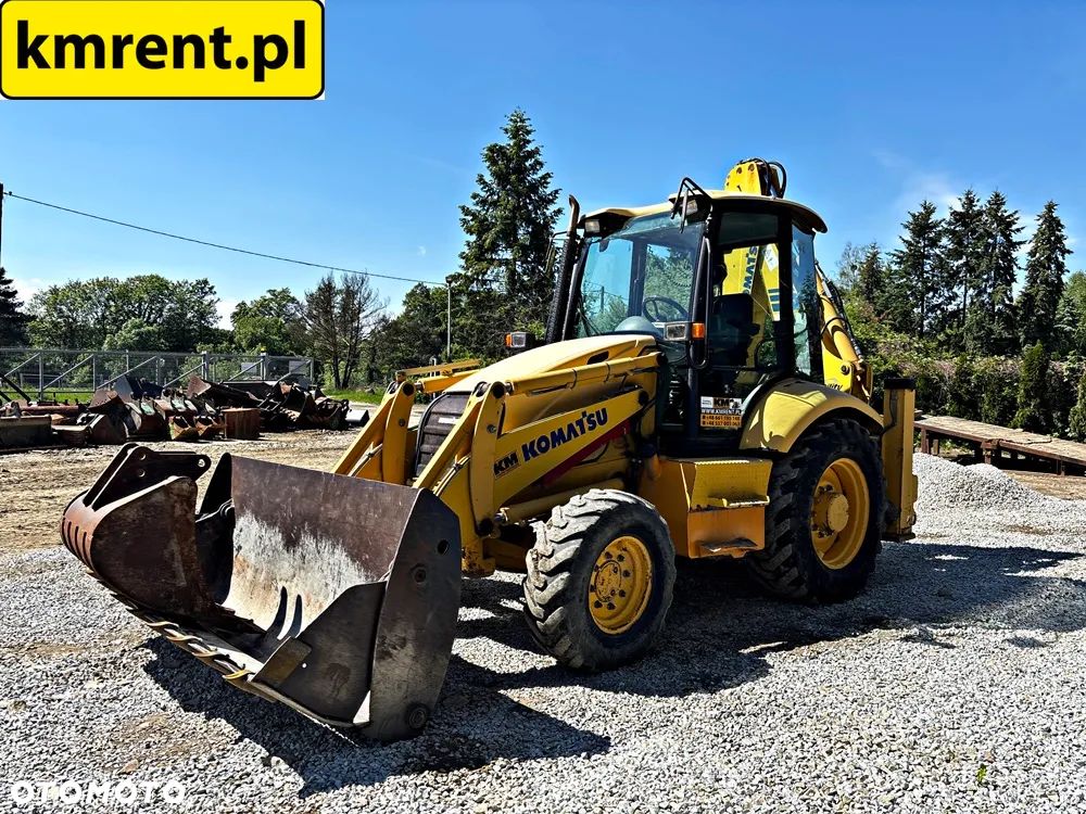Komatsu WB93R-2 KOPARKO-ŁADOWARKA 2004R. | JCB 3CX, CAT 428 432, CASE 580 590 NEW HOLLAND 110 115 - 13
