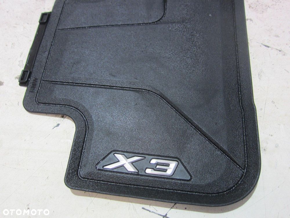 BMW X3 G01 DYWANIKI PODŁOGOWE GUMOWE CZARNE 51472450511 51472451585 - 9