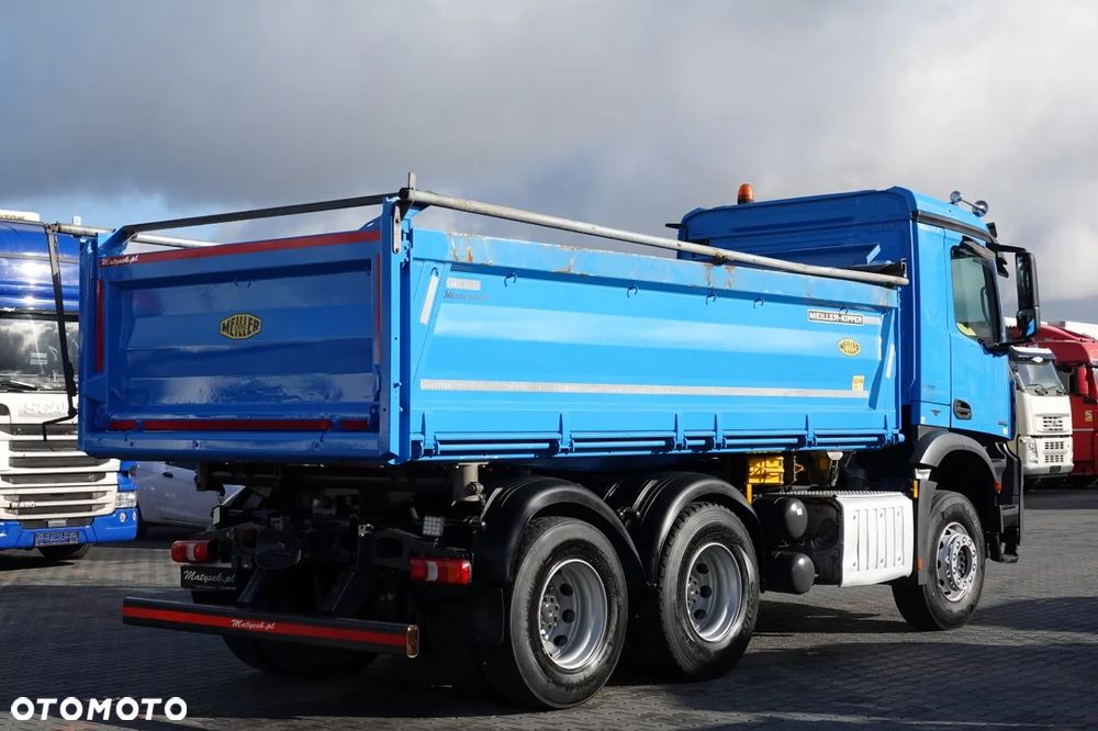 Mercedes-Benz AROCS 2636 / 6x4 / WYWROTKA 3 STRONNA / MEILLER KIPER / EURO 6 / ŁADOWNOŚĆ: 14.100 KG - 7