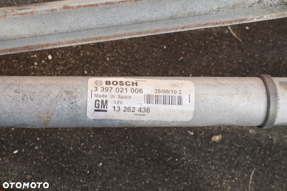 Mechanizm wycieraczek przód Opel Astra J - 3