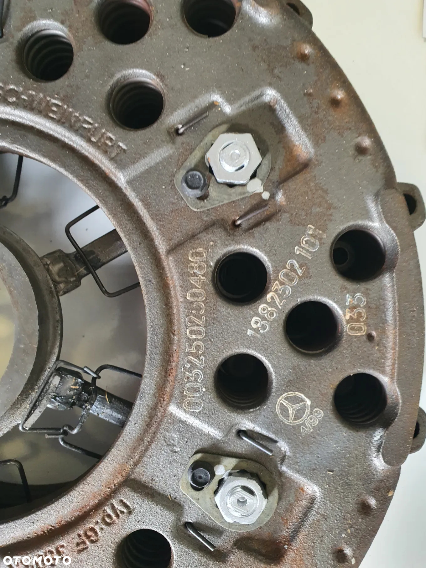 Tarcza dociskowa sprzęgła SACHS 1882302131, A003250250480 - 3