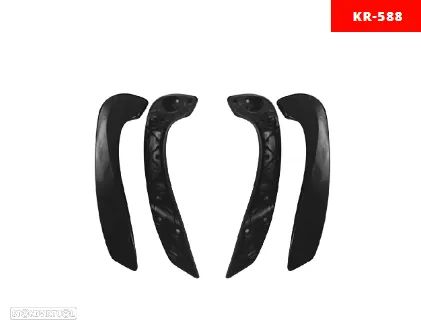 Kit de Mãozeiras Pegas Manípulos Puxadores - Renault Megane III e Fluence - 1