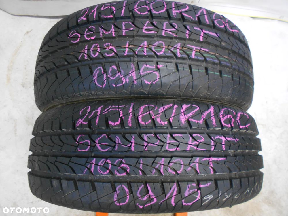 OPONY 215/65R16C SEMPERIT VAN LIFE DOT 0915 9.5MM - 1