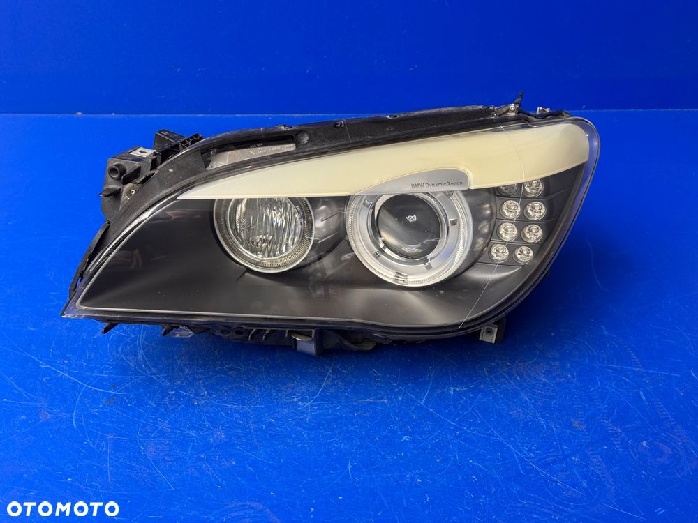 LEWY BI XENON DYNAMIC BMW F01 F02 USA KOMPLETNA BDB - 1