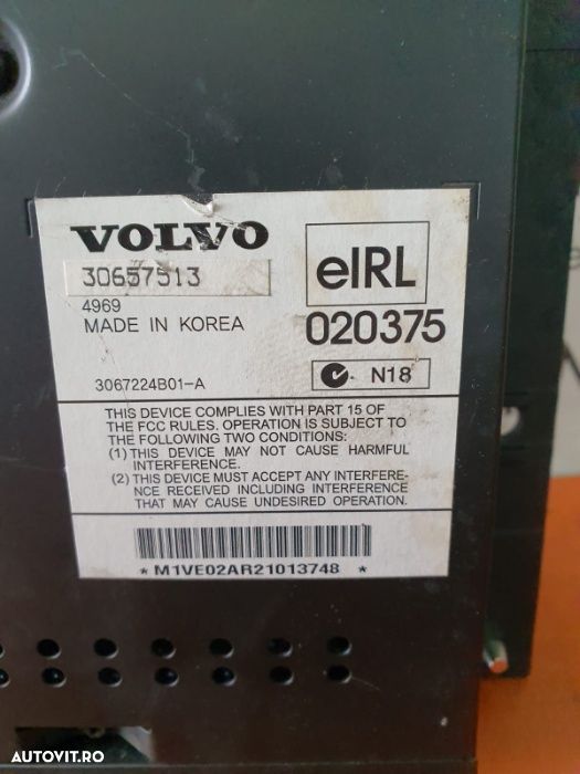 Amplificator radio audio Volvo xc90 testat factura si garantie - 1