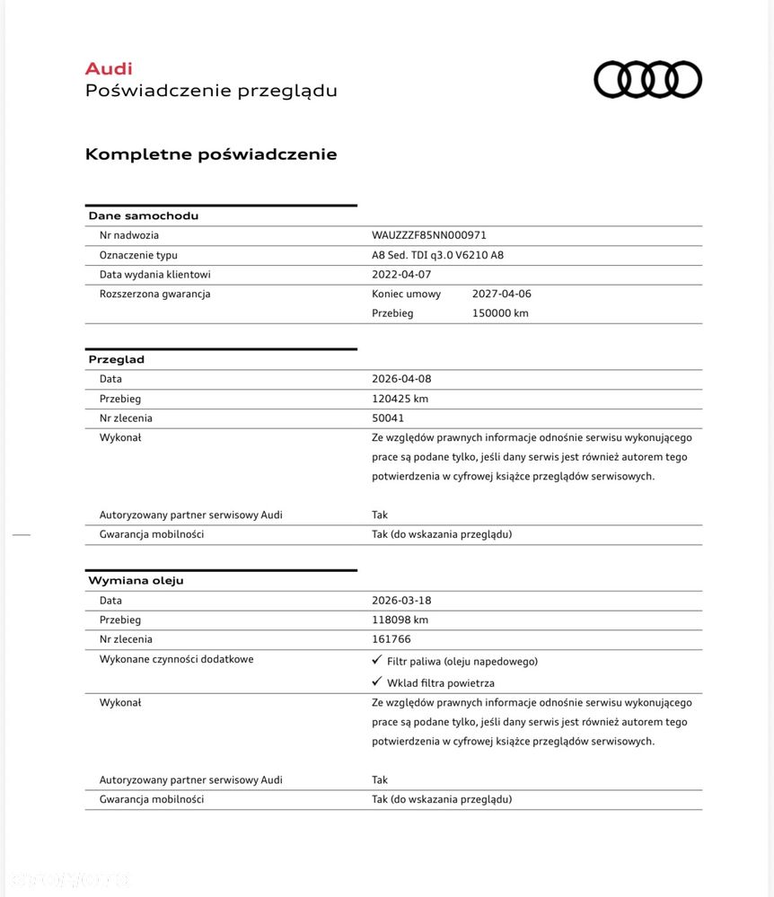 Audi A8 50 TDI mHEV Quattro Tiptr - 8