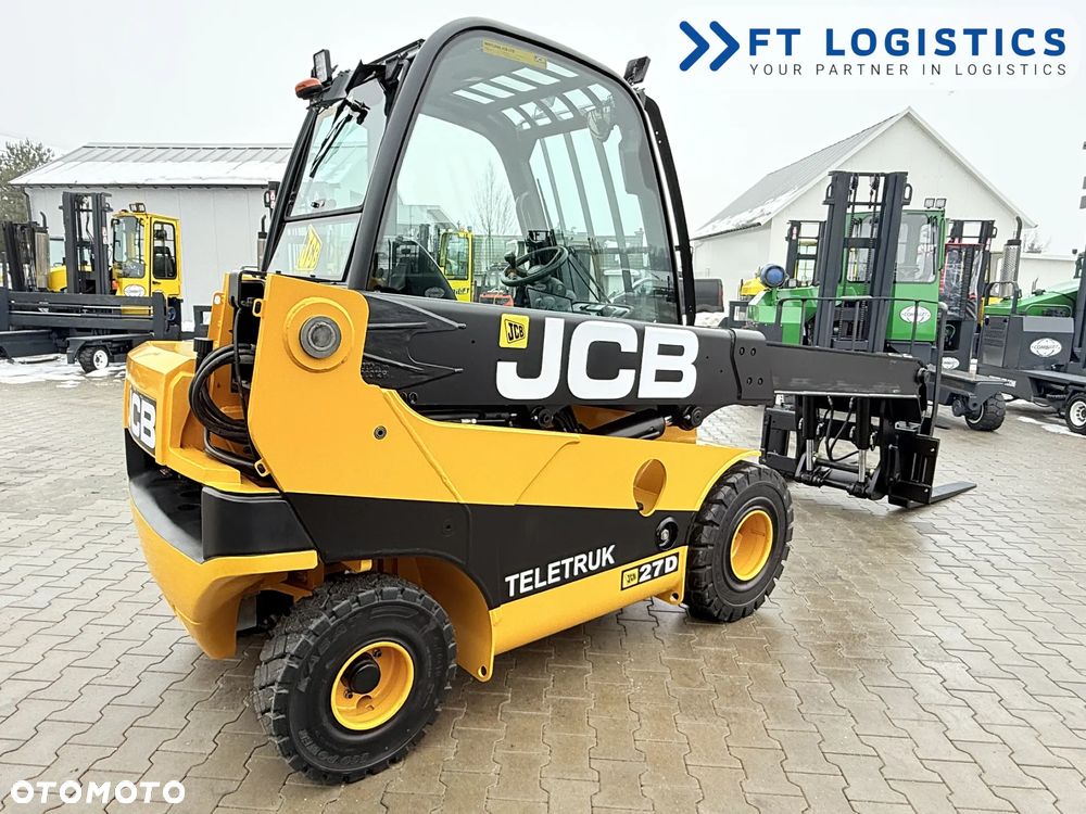 JCB WÓZEK TELESKOPOWY JCB TLT27D / PEŁNA KABINA / 2019 ROK / OGRZEWANIE / PRZESUW BOCZNY - 24