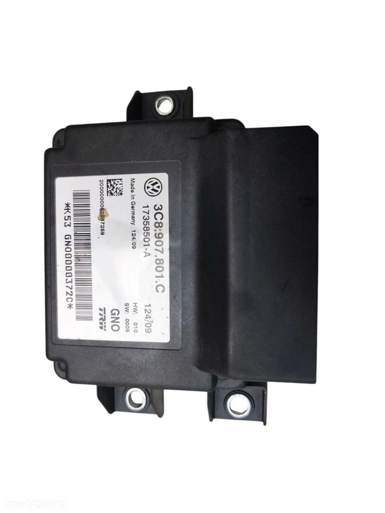 MODUŁ HAMULCA RĘCZNEGO VOLKSWAGEN PASSAT B6 (2005-2010) 1.4 TSI 122KM 3C8 907 801 - 2