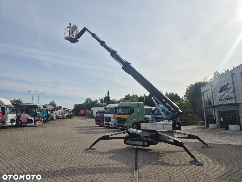 Omme 2600 RBD / PODNOŚNIK PAJĄK / DO 26 METRÓW / 240 ŁADOWNOŚĆ / DIESEL + ELEKTRO / 1WŁ / PRZEGLĄD DUŃSKI / SERWISOWANY / SILNIK KUBOTA / HYDRAULIKA PO SERWISIE - 33