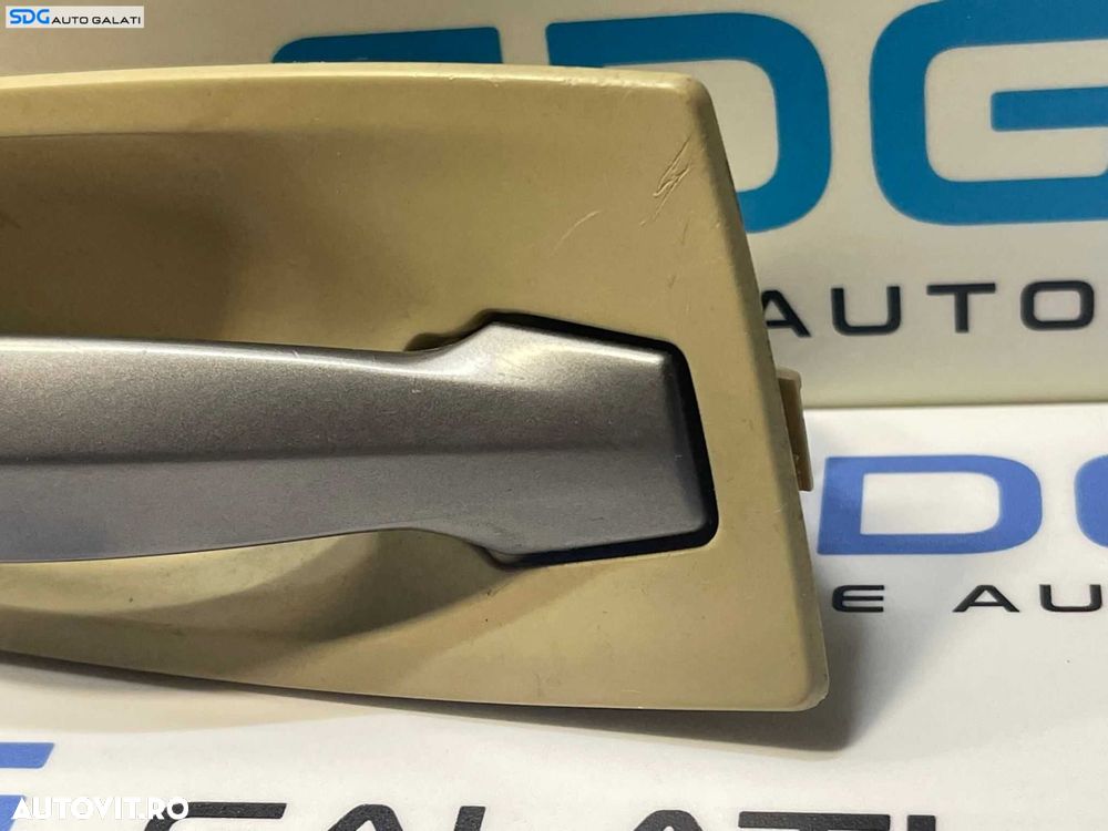 Clapeta Maner Deschidere Actionare Usa Portiera Dreapta Fata BMW Seria 5 E60 E61 2003 - 2010 Cod 7034288 7076256 [1735] - 3