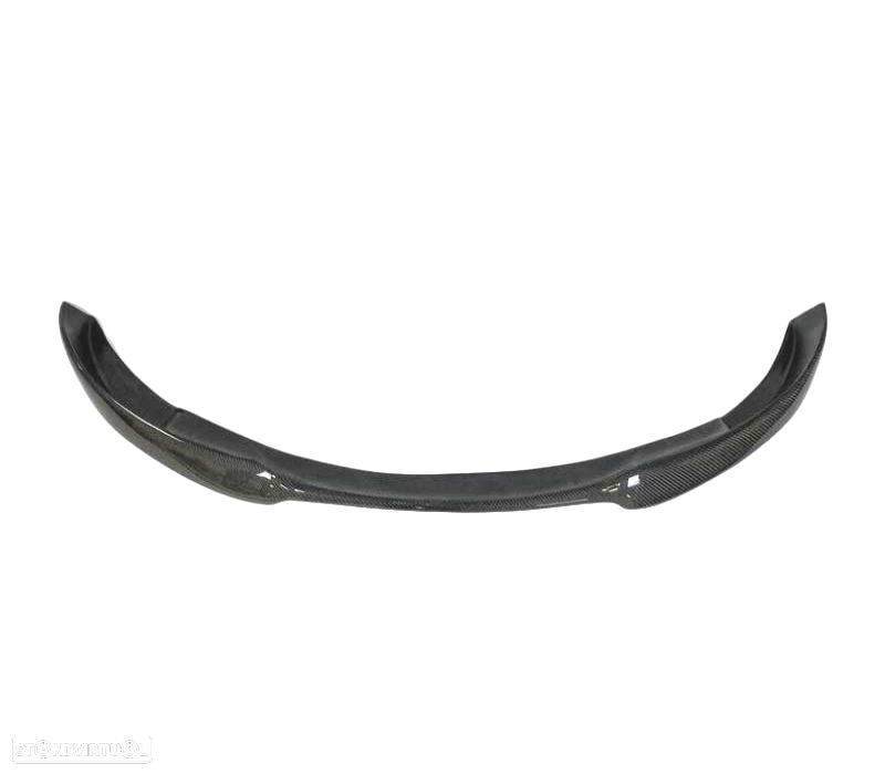 SPOILER LIP FRONTAL BMW E92 E93 06-14 LOOK M TECH CARBONO - 2