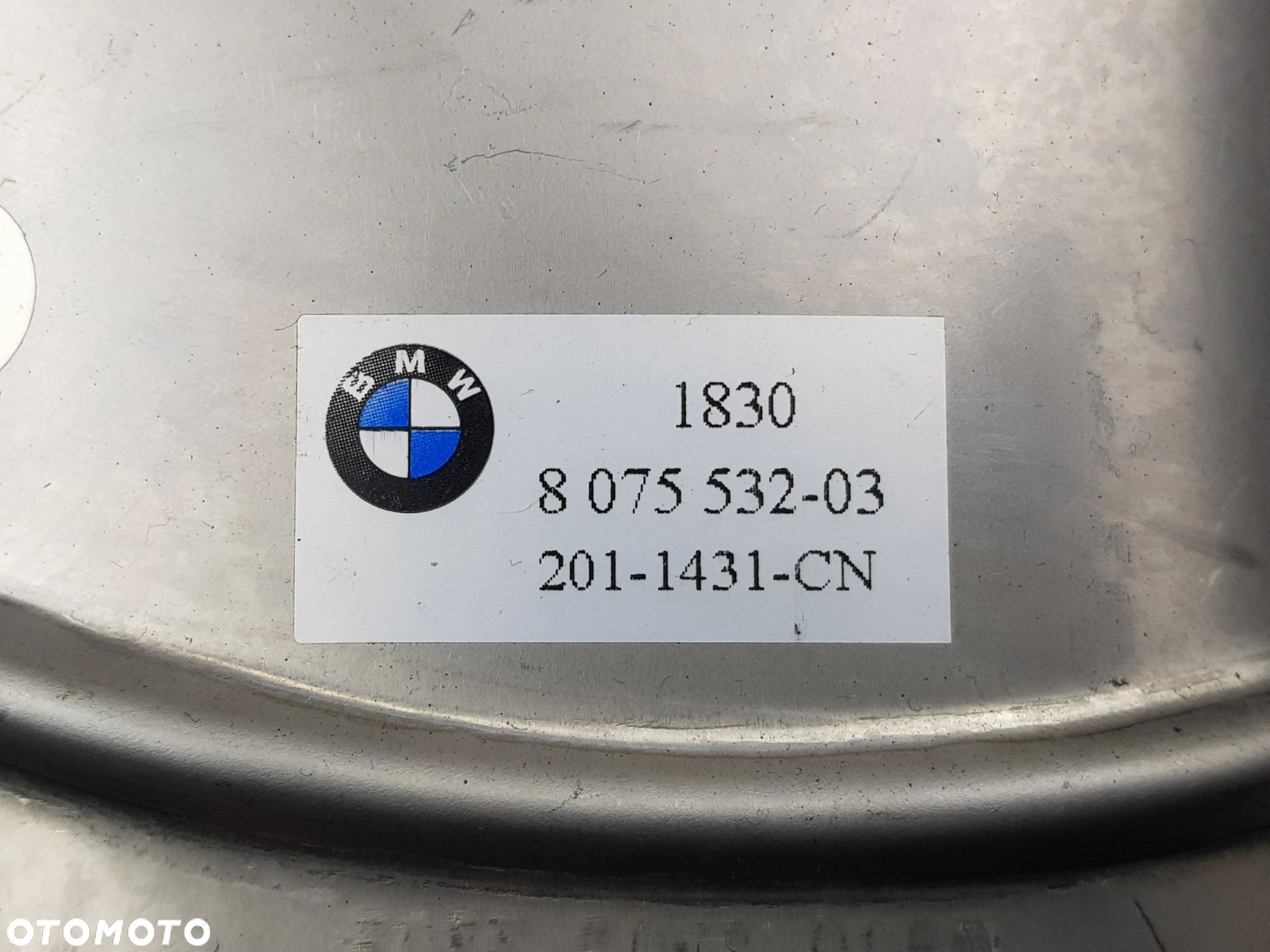 Końcówka wydechu tłumika Prawa Prawy Tył BMW 2 F44 M235i 8075532 - 9