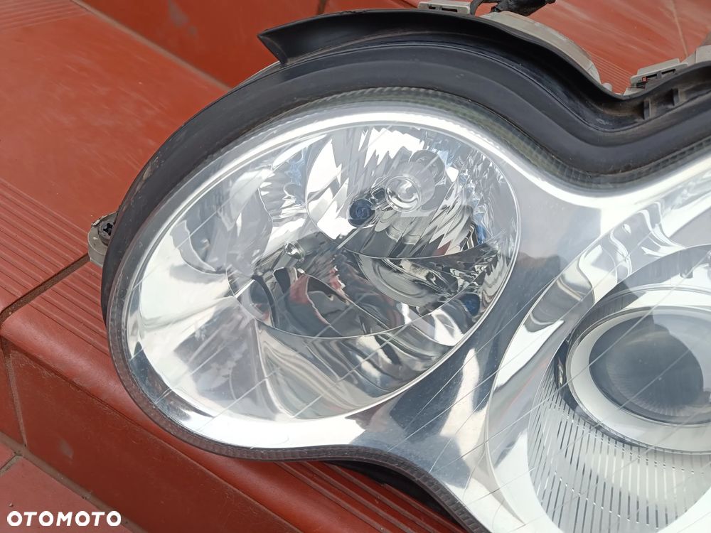 MERCEDES W203 C-KLASA LAMPA PRZÓD PRZEDNIA BI XENON NIE SKRĘTNY LEWA PRAWA EUROPA - 19