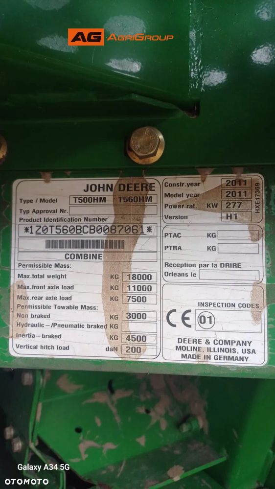 John Deere T560i HillMaster 2011R - 18