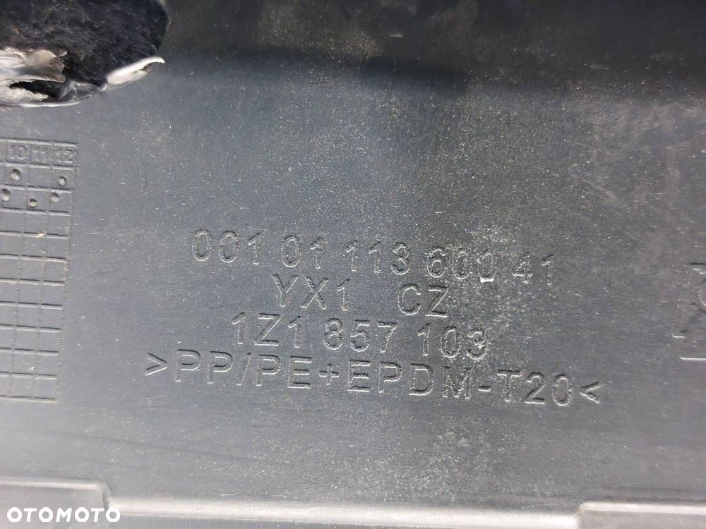 SCHOWEK PASAŻERA SKODA OCTAVIA II 1Z1857097H 1Z1857103 - 6