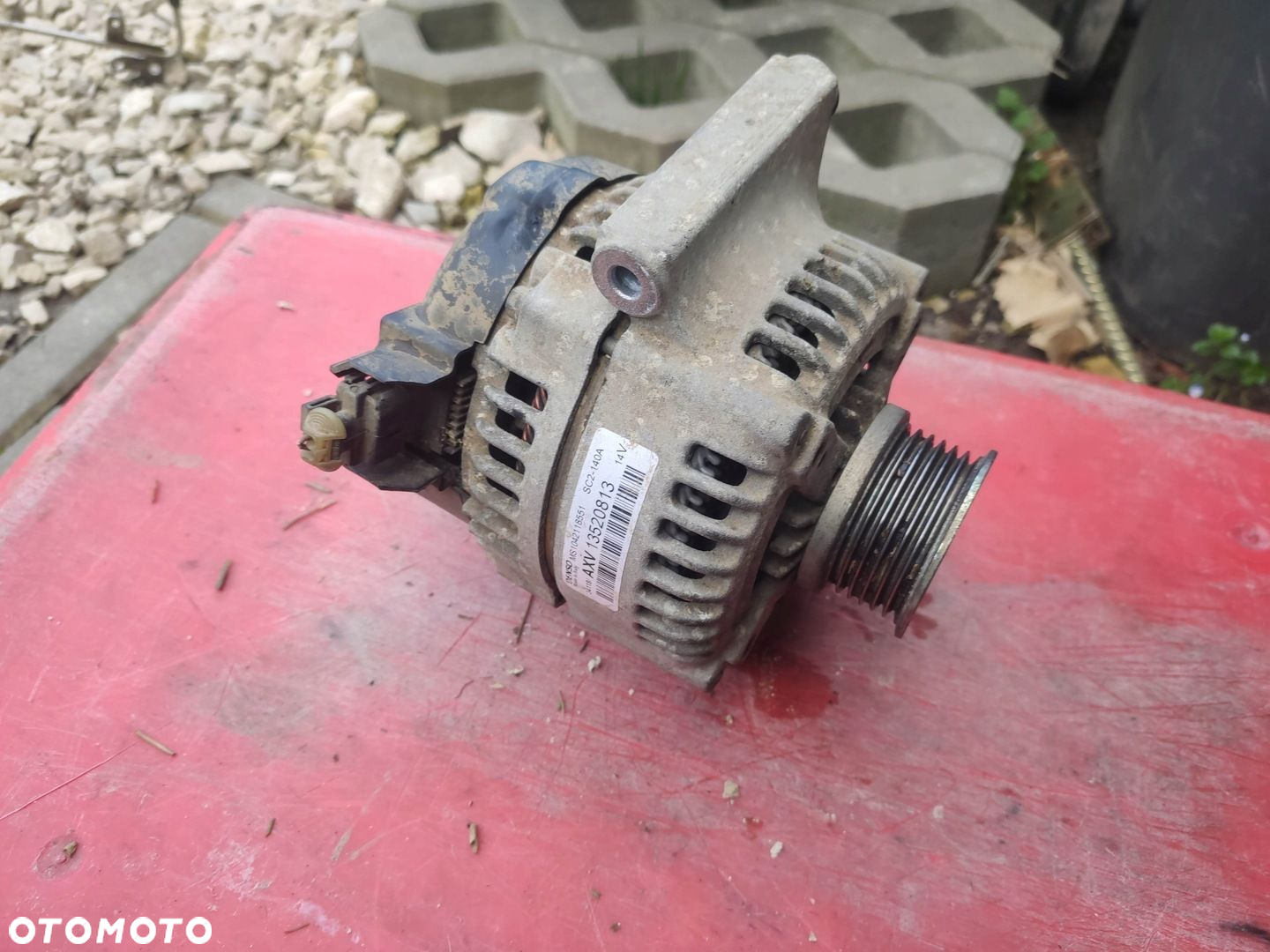 FF ALTERNATOR OPEL ASTRA K V 5 ZAFIRA MOKKA 15- 1.6 CDTI 13520813 - 2