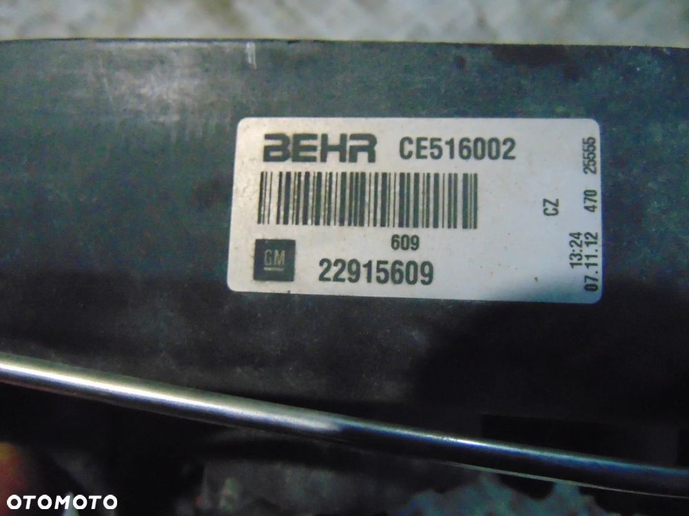 Wentylator chłodnicy opel inisgnia a20dth - 3