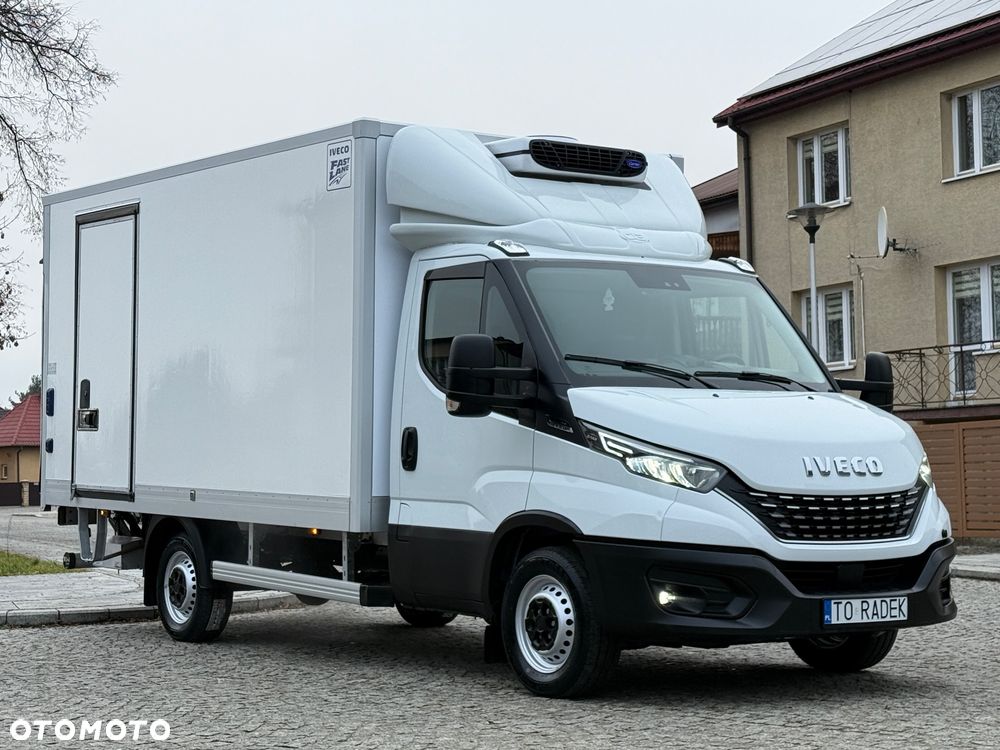 Iveco DAILY 35-160 160KM Hi Matic * Full LED Resor + Poduszka * Mroźnia *-8 E . PALET* Agregat CARRIER * Izoterma +Winda 750KG SUPER STAN!!! - 1