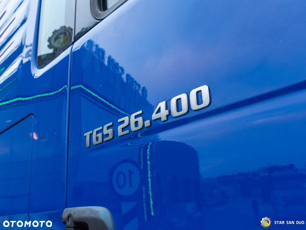 MAN TGS 26.400 6x4 HMF 3722 Fly Jib HDS Żuraw Crane Zestaw - 18