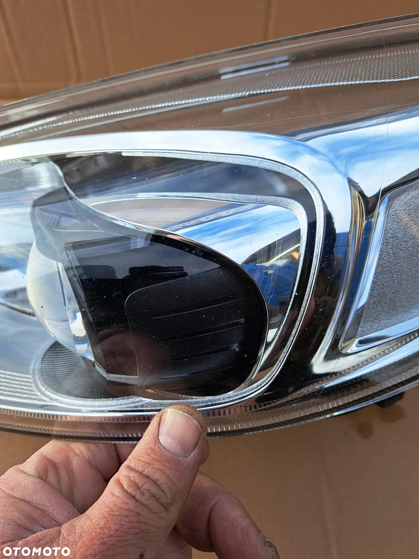 Lampa przednia lewa Ford Focus MK-3 III Lift Xenon F1EB-13D155-AD Reflektor lewy przód Ford Focus MK-3 III Lift Xenon F1EB-13D155-AD - 5