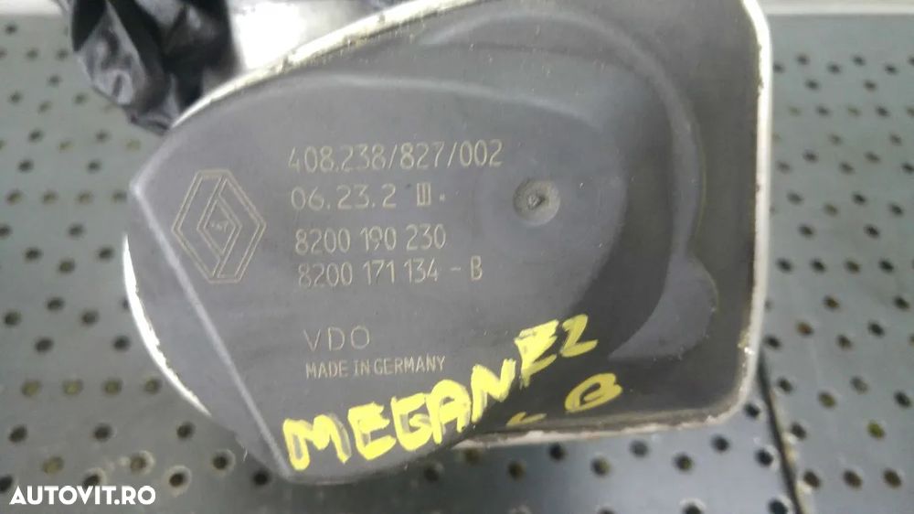 clapeta acceleratie  renault megane 2 scenic clio 3 1.6 b 8200190230 - 2