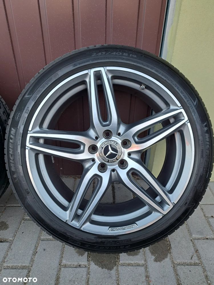 FELGI MERCEDES AMG 8Jx19H2ET45 i ET20 5X112 z oponami MICHELIN - 2
