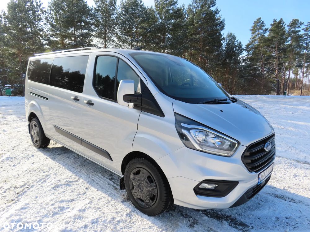 Ford Transit CUSTOM 2.0 TDCi 130 Km L2 Limited Edition W Najbogatszej Wersji Wyposażenia TREND L2H1 LONG Blaszak Furgon 9-Cio Osobowy Stan Jak NOWY POLECAM - 8