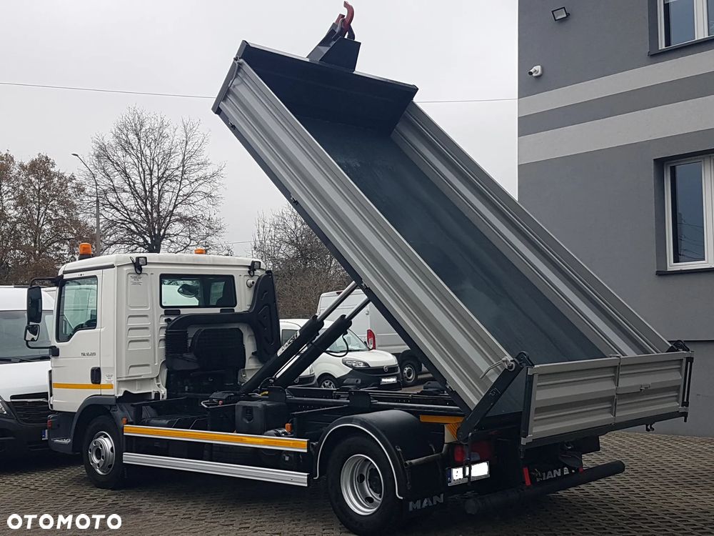 MAN TGL WYWROTKA KIPER HAKOWIEC 12.220 KLIMA 4x2 DO KONTENERÓW - 6