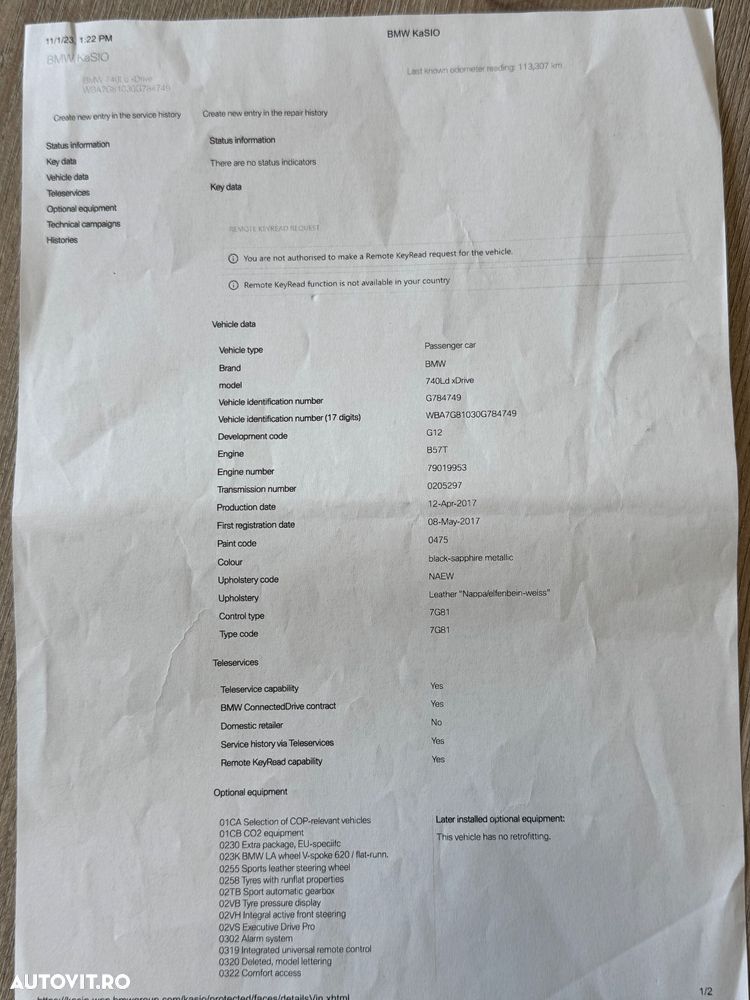 BMW Seria 7 740Ld xDrive - 20