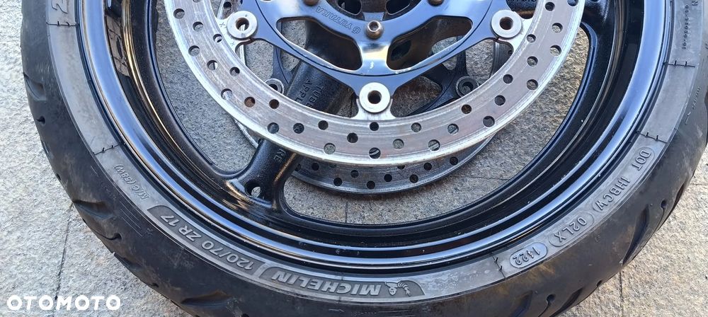 HONDA CBR1000RR FELGA PRZÓD KOŁO SC59 TARCZE HAMULCOWE OŚKA - 4