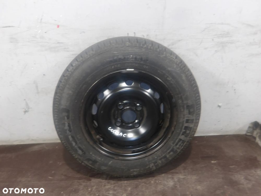 OPEL CORSA C LIFT 03-06 1.0B KOŁO ZAPASOWE DOJAZDÓWKA 2130123 ET43 5J R13 4X100 155/80 - 1