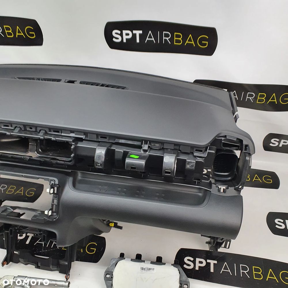 CITROEN C3 AIRCROSS DESKA ROZDZIELCZA KONSOLA KOKPIT PULPIT PODUSZKI AIRBAG AIR BAG PASY KIT SET - 4
