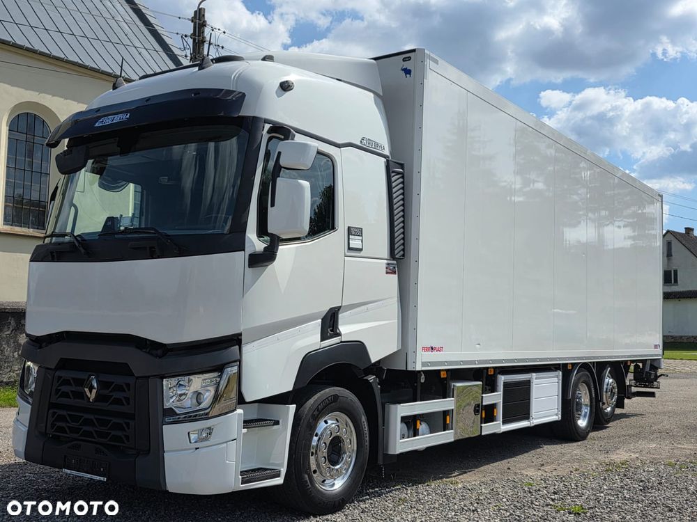 Renault T 440 / CHŁODNIA / SCHMITZ / WINDA / 6×2 /  21 EUROPALET / SYPIALKA / 3 OSIE / 13 LITROWY  SILNIK /  PRZEBIEG 270 TYŚ / ALUSY / AUTOMAT / JAK NOWA / E6 / SPROWADZONA / - 1