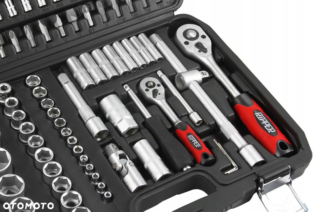 KLUCZE NASADOWE 108 NASADKI PŁASKIE BITY TORX - 3