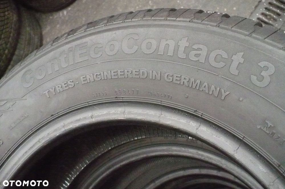 2x CONTINENTAL EcoContact 3 195/65R15 6,8mm 2022 - 4