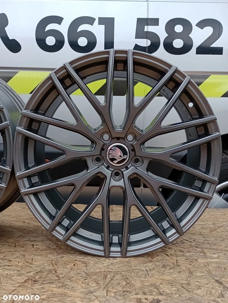 FELGI ALUMINIOWE 5x112 R19 8J ET45 57,1 SKODA ELROQ ENYAQ iV KAROQ KODIAQ OCTAVIA SUPERB YETI - 4