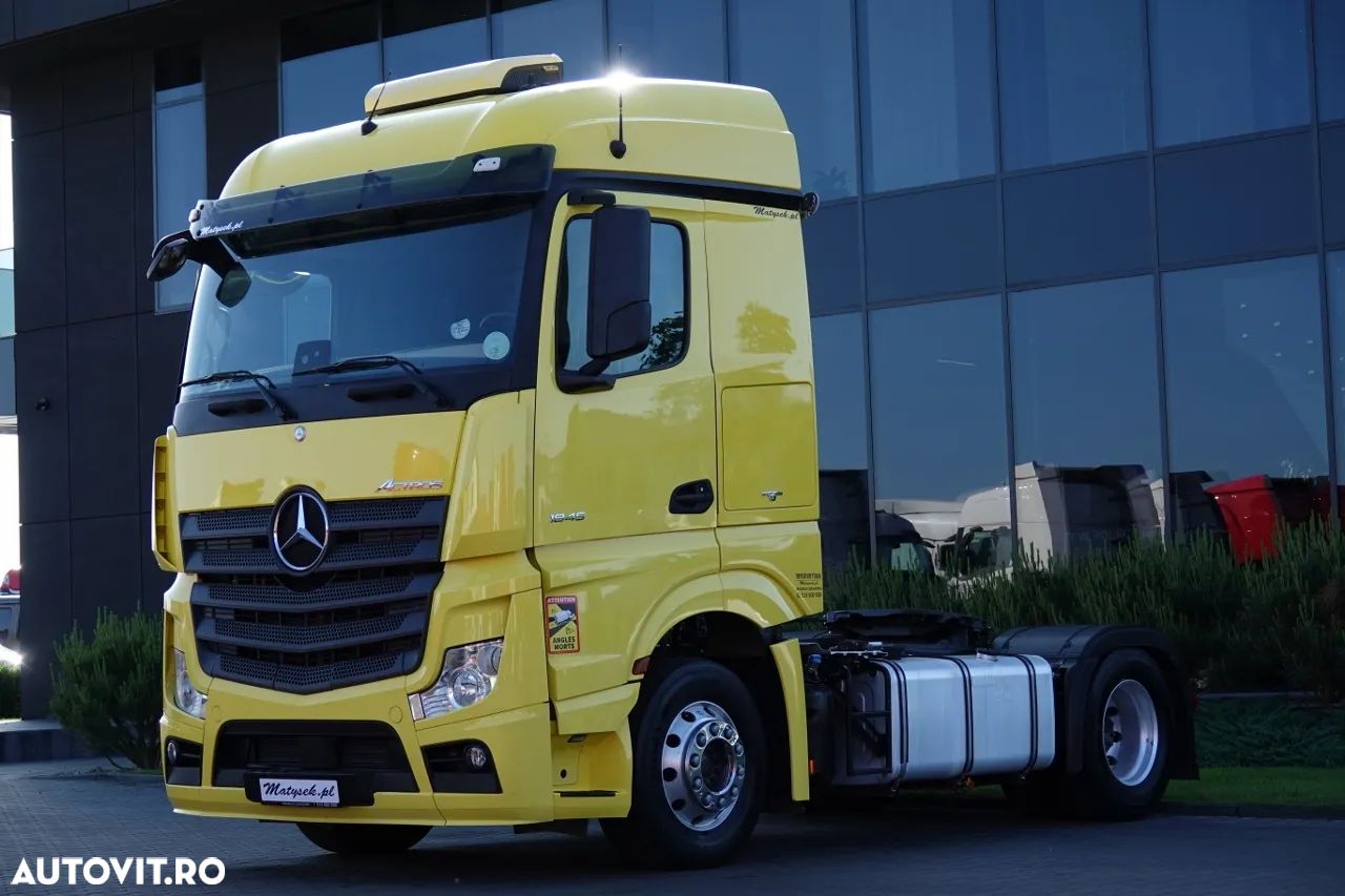 Mercedes-Benz ACTROS 1845 / RETARDER / HIDRAULICĂ / I-PARK COOL / JANTE DIN ALIAJ / IMPORTAT - 1