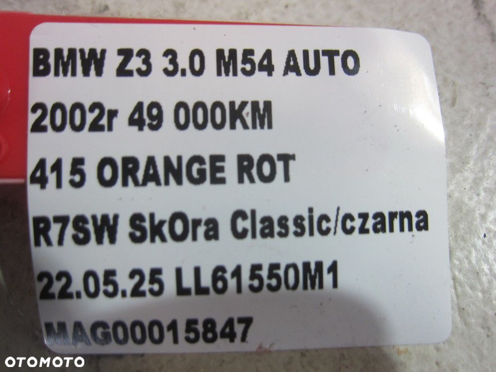 BMW Z3 E36 STABILIZATOR TYLNY TYŁ DRĄŻEK ŁĄCZNIK 33551094367 1094367 - 6