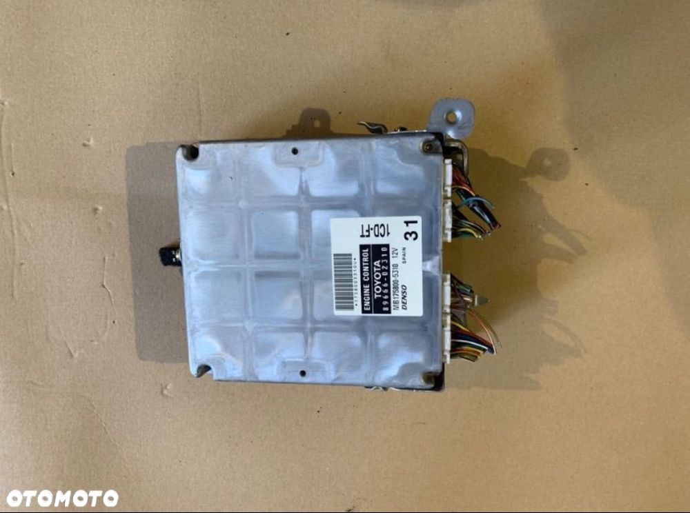 89666-02310 komputer sterownik silnika Toyota corolla e12 - 1