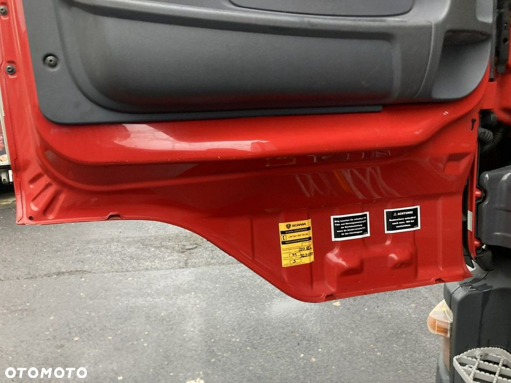 Scania Scania G320 Wózek PALFINGER Firanka Plandeka plandeka Moffett 2012 - 24