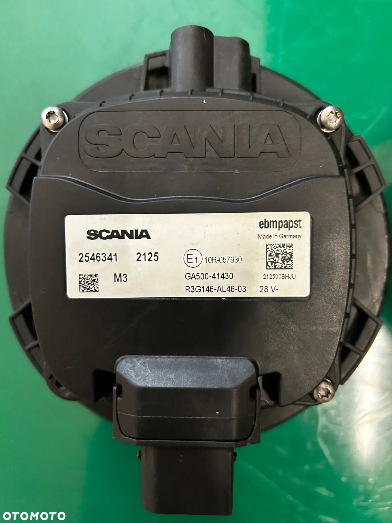 Scania  Nowy silnik wentylatora 2548341,2548342 - 2