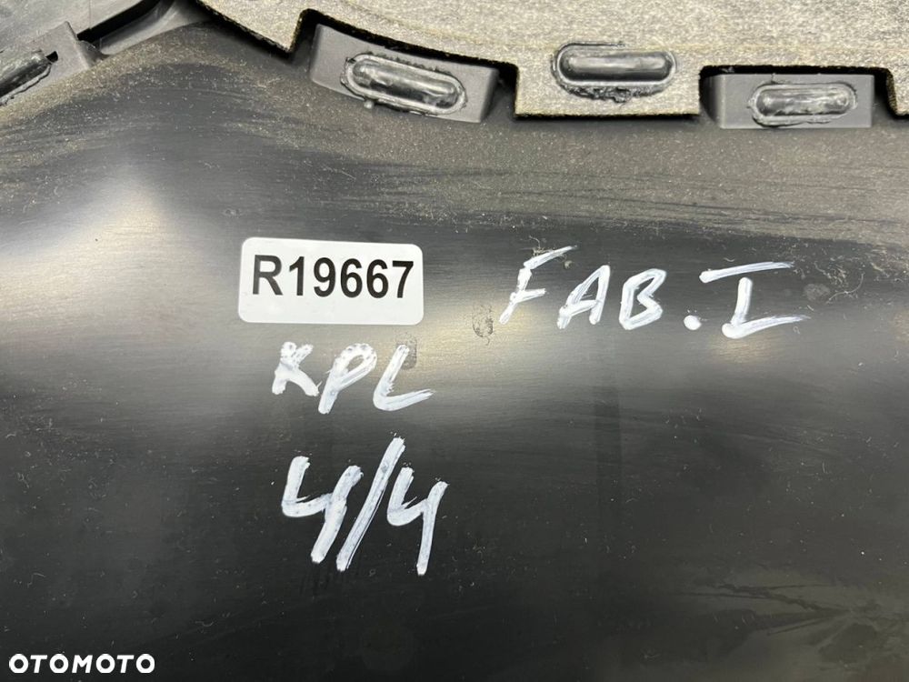 Tapicerka Skoda Fabia I 6y 99-08r. boczki drzwi KOMPLET prawy lewy tył przód EU Europa - 16