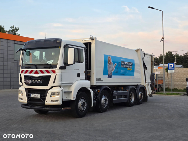 MAN TGS 32.400 EURO 6 FAUN Variopress ll 527 z DE