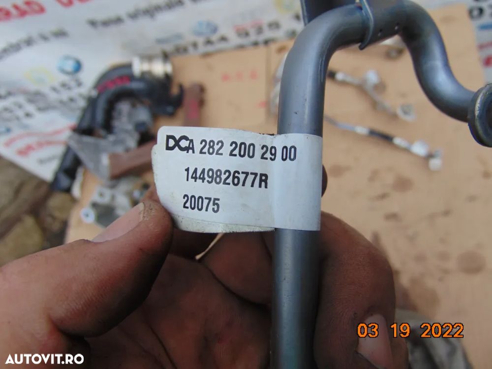 Conducta turbina Nissan qashqai 1.3tce Dacia Duster Lodgy dokker renault clio 5 megane 4 scenic 4 c - 2