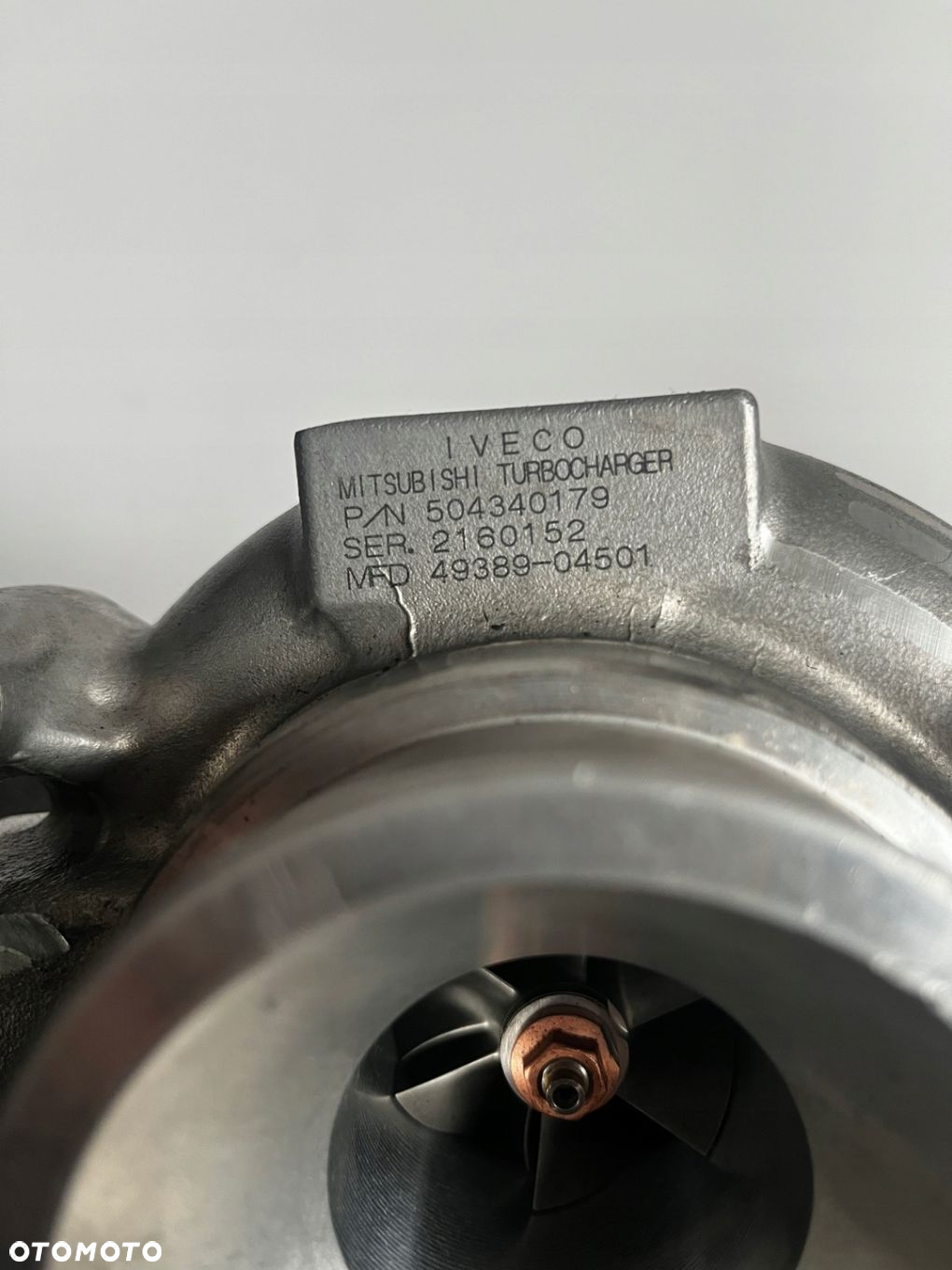 Nowa turbosprężarka 49389-04501 Iveco, Ducato  rabat 400 zł OPIS - 3