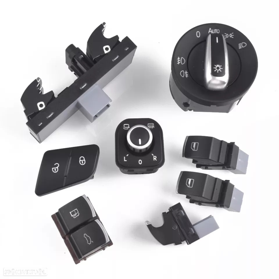 Kit Comutadores Botões Switch Volkswagen Seat - 3